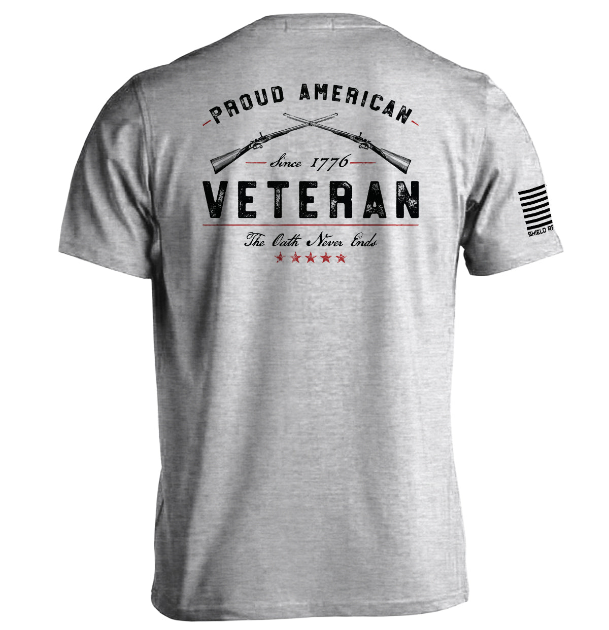 Proud American Veteran The Oath Never Ends
