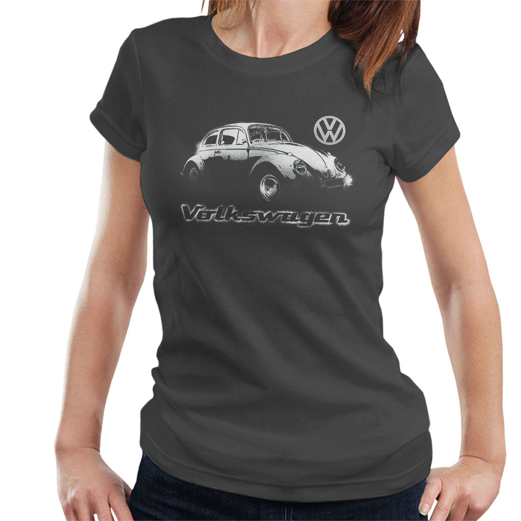 Volkswagen Beetle Spray Paint Women's T-Shirt product image 8