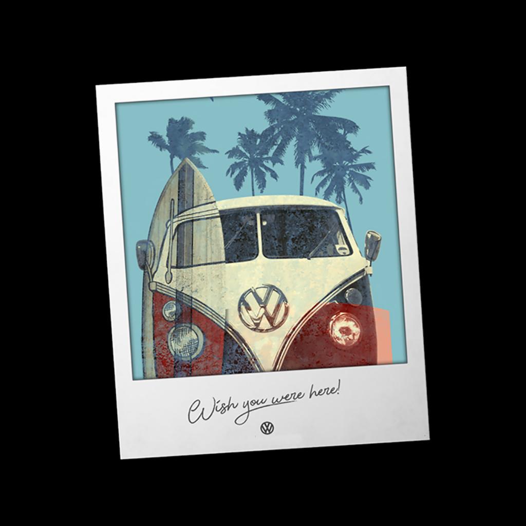 Official Volkswagen Polaroid Camper Women's T-Shirt product image 2