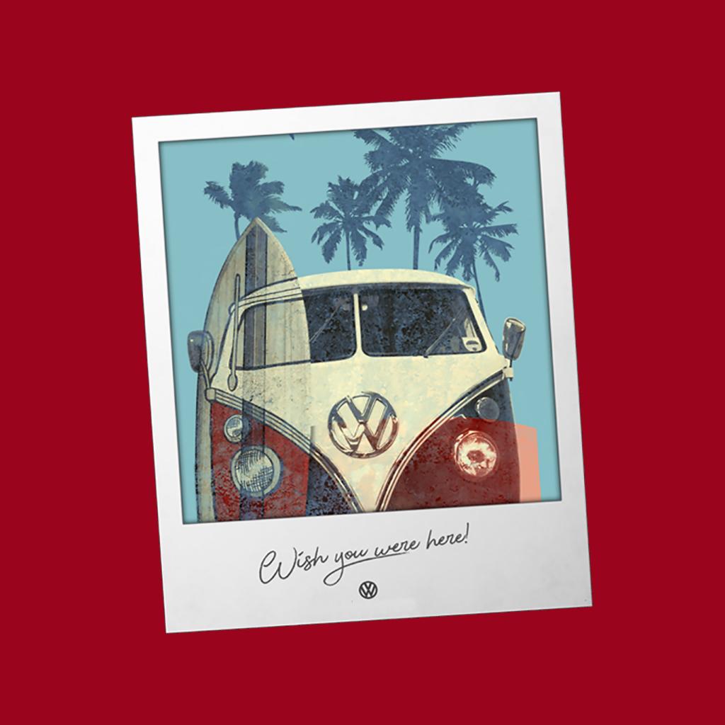 Official Volkswagen Polaroid Camper Women's T-Shirt product image 7