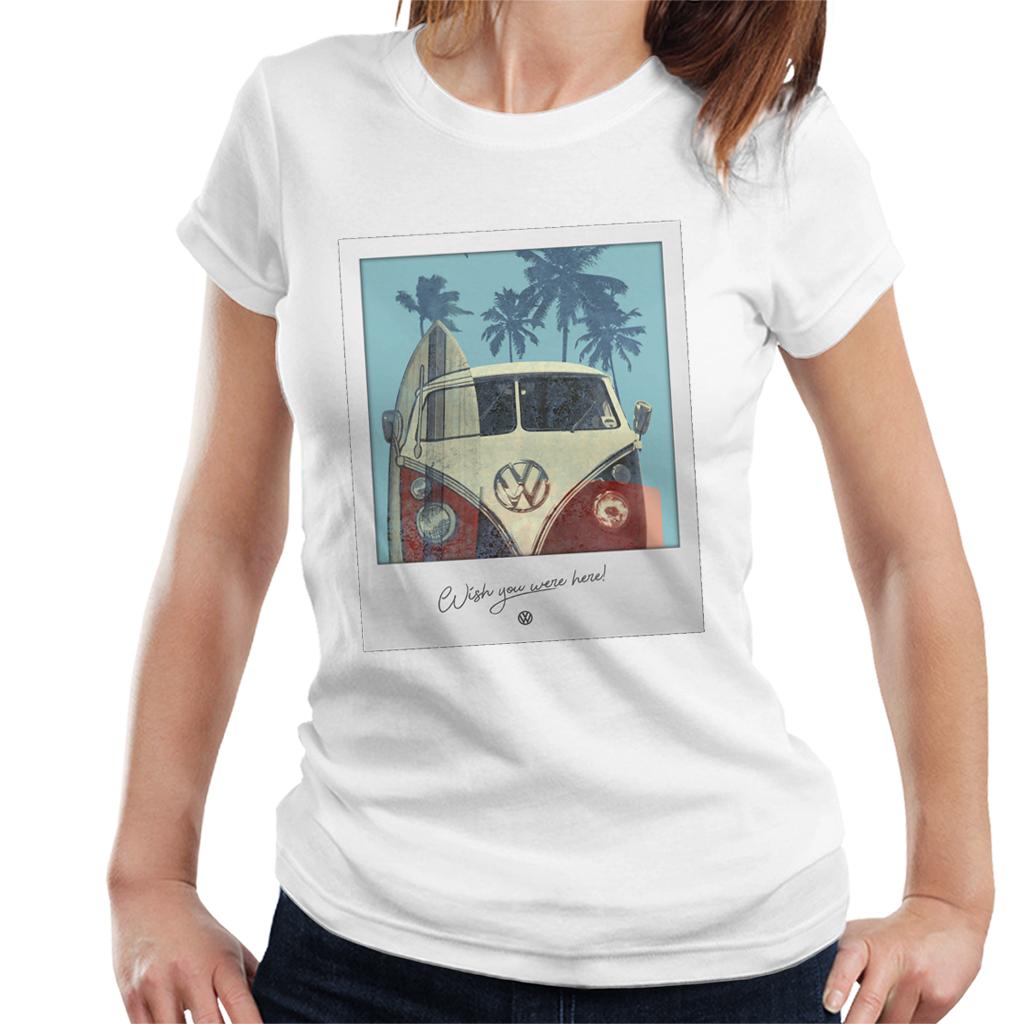 Official Volkswagen Polaroid Camper Women's T-Shirt product image 5