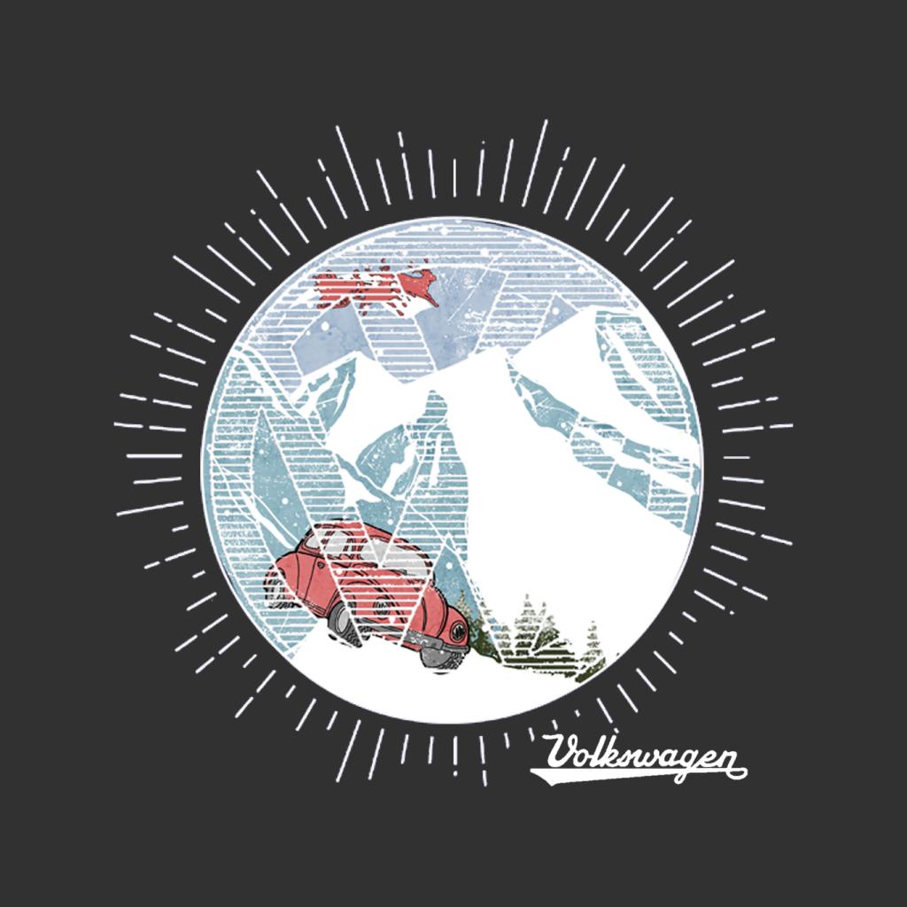 Official Volkswagen Snowflake White Text Women's T-Shirt product image 4