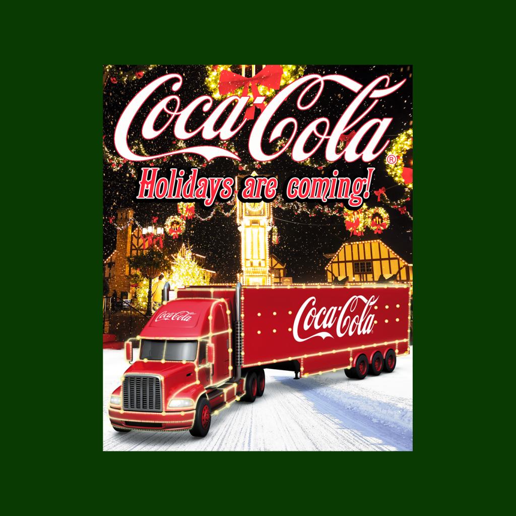 Coca Cola Truck Christmas Market Women's T-Shirt product image 6