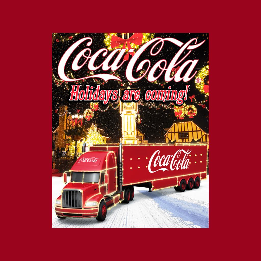 Coca Cola Truck Christmas Market Women's T-Shirt product image 7