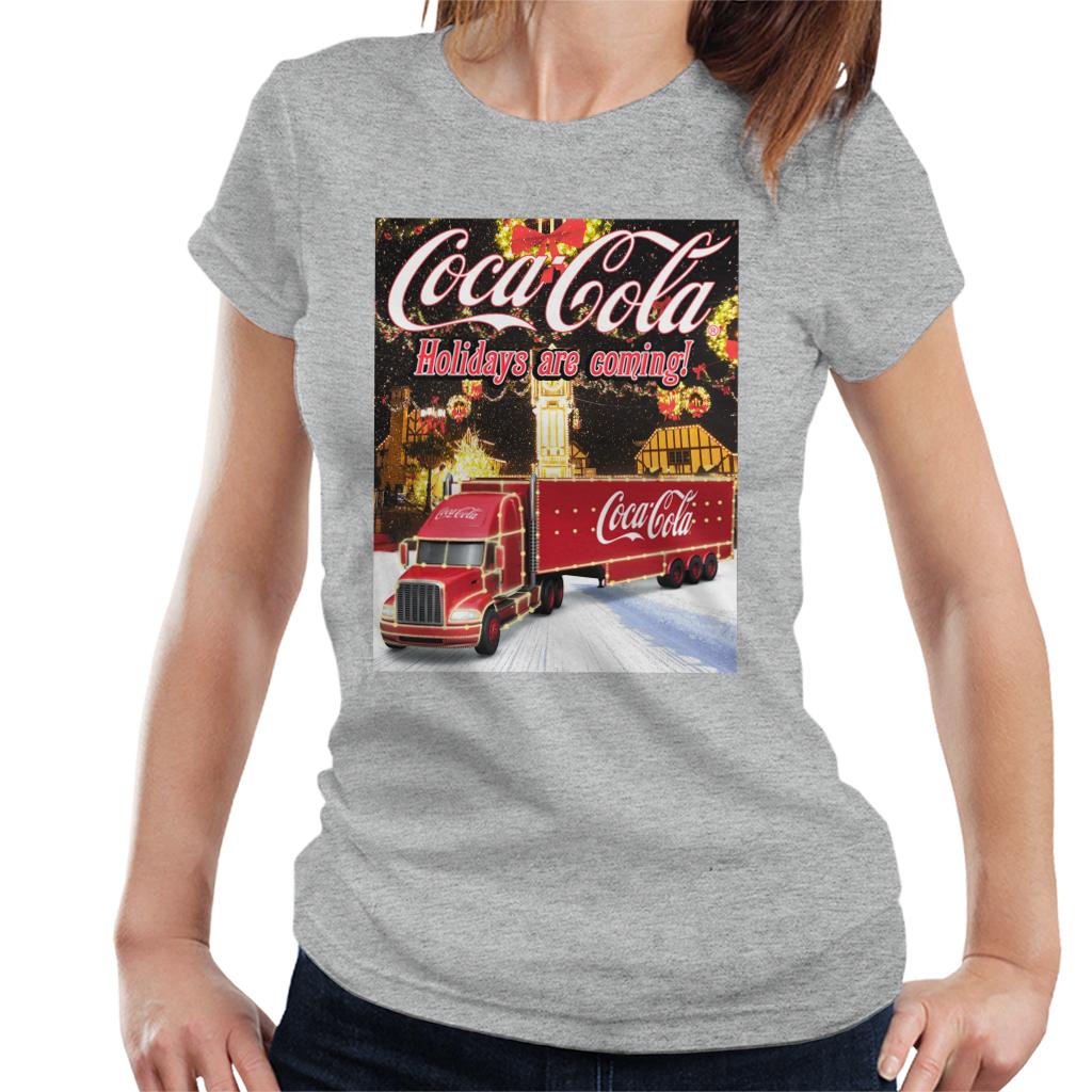 Coca Cola Truck Christmas Market Women's T-Shirt product image 1