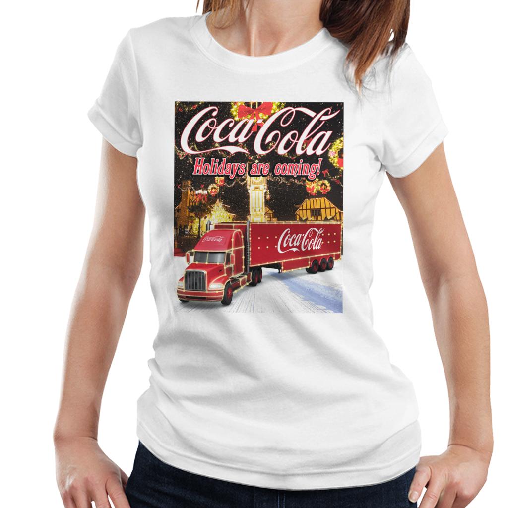 Coca Cola Truck Christmas Market Women's T-Shirt product image 8