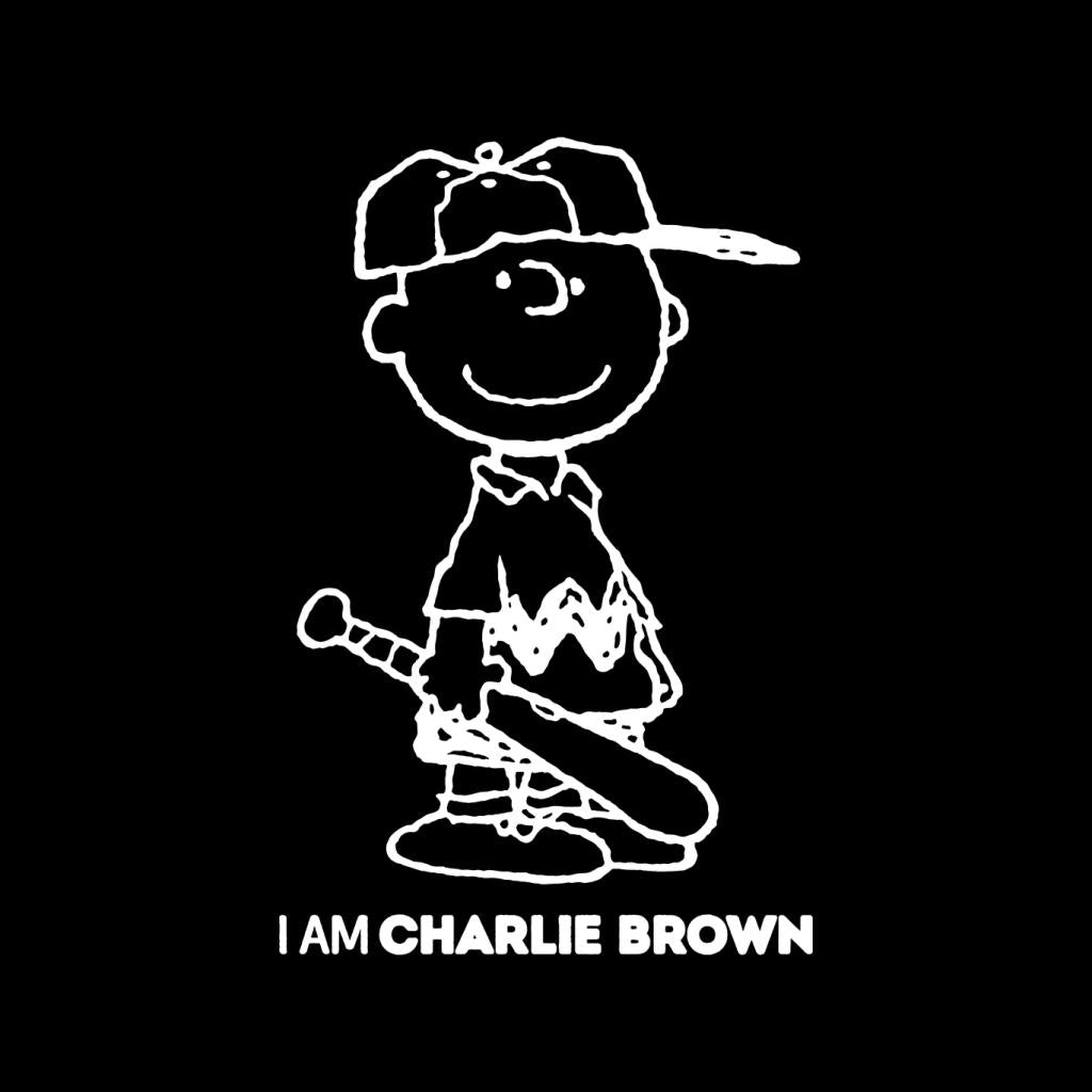 Peanuts I Am Charlie Brown White Text Women's T-Shirt product image 2