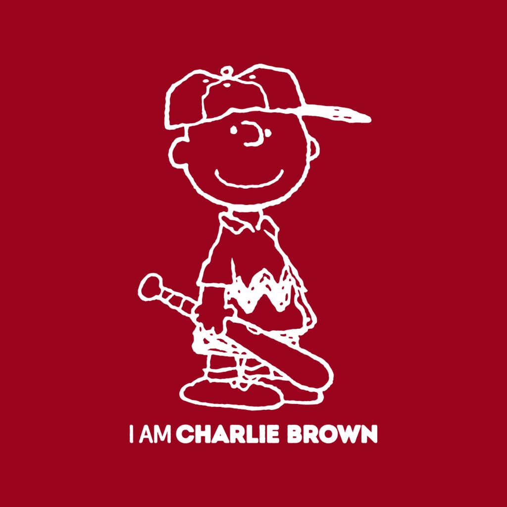 Peanuts I Am Charlie Brown White Text Women's T-Shirt product image 7