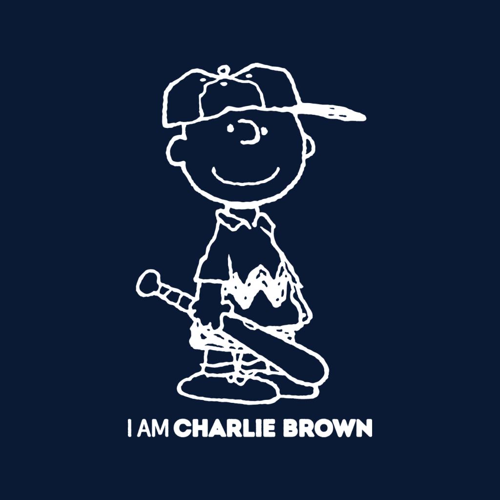 Peanuts I Am Charlie Brown White Text Women's T-Shirt product image 6