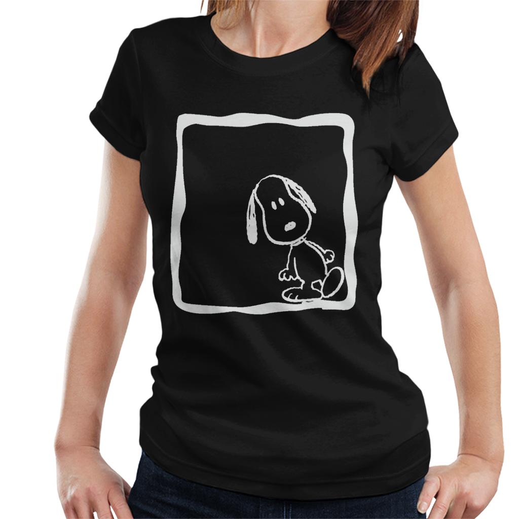 Peanuts Snoopy White Lean Women's T-Shirt product image 1
