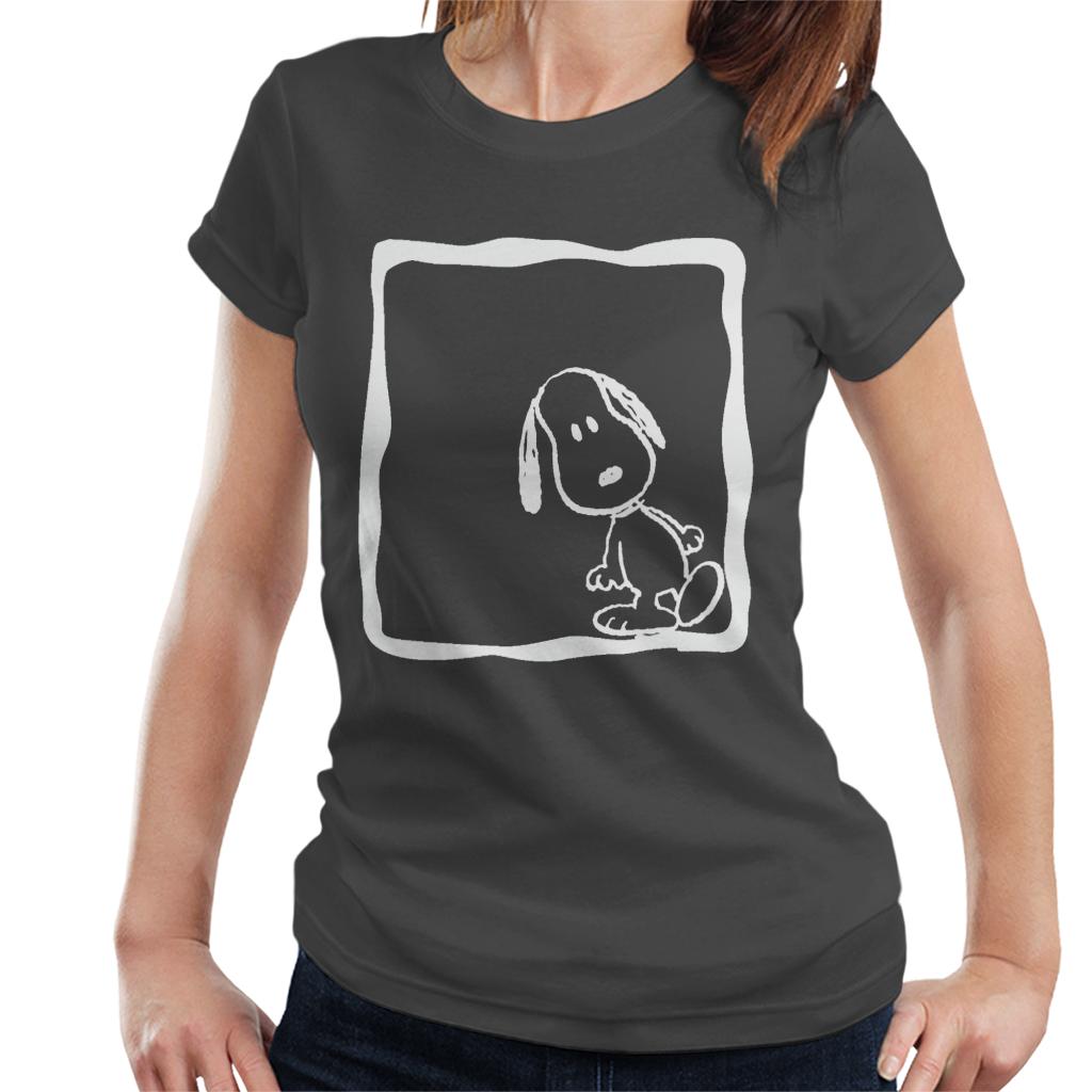 Peanuts Snoopy White Lean Women's T-Shirt product image 8