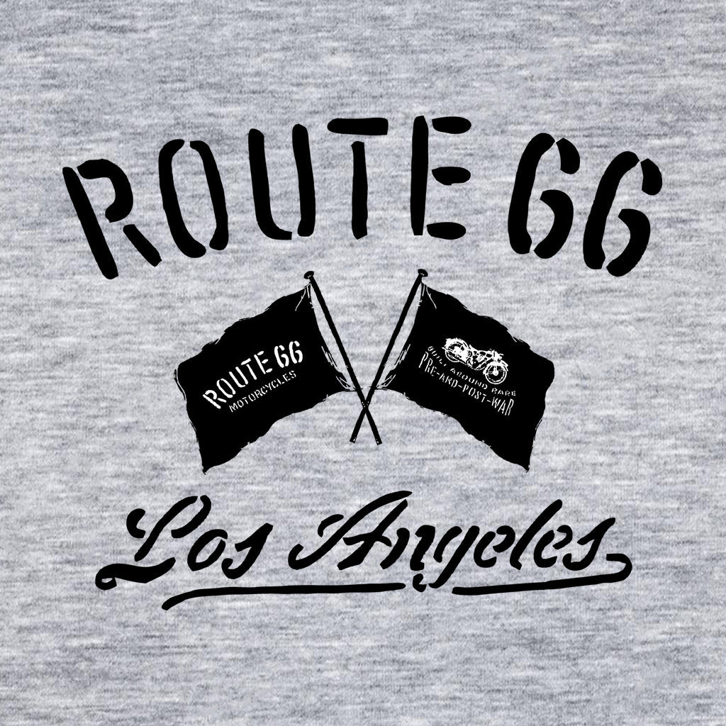 Route 66 Motorcycle Flags Los Angeles Women's T-Shirt product image 2
