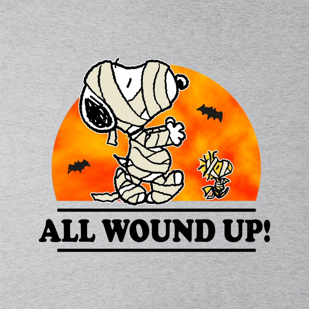 Peanuts All Wound Up Halloween Mummies Women's T-Shirt product image 2