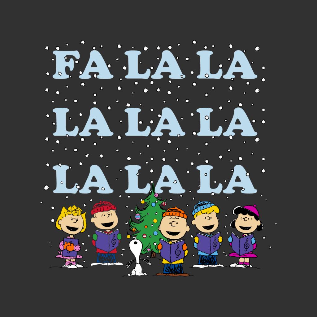 Peanuts Fa La La La Christmas Carol Women's T-Shirt product image 2