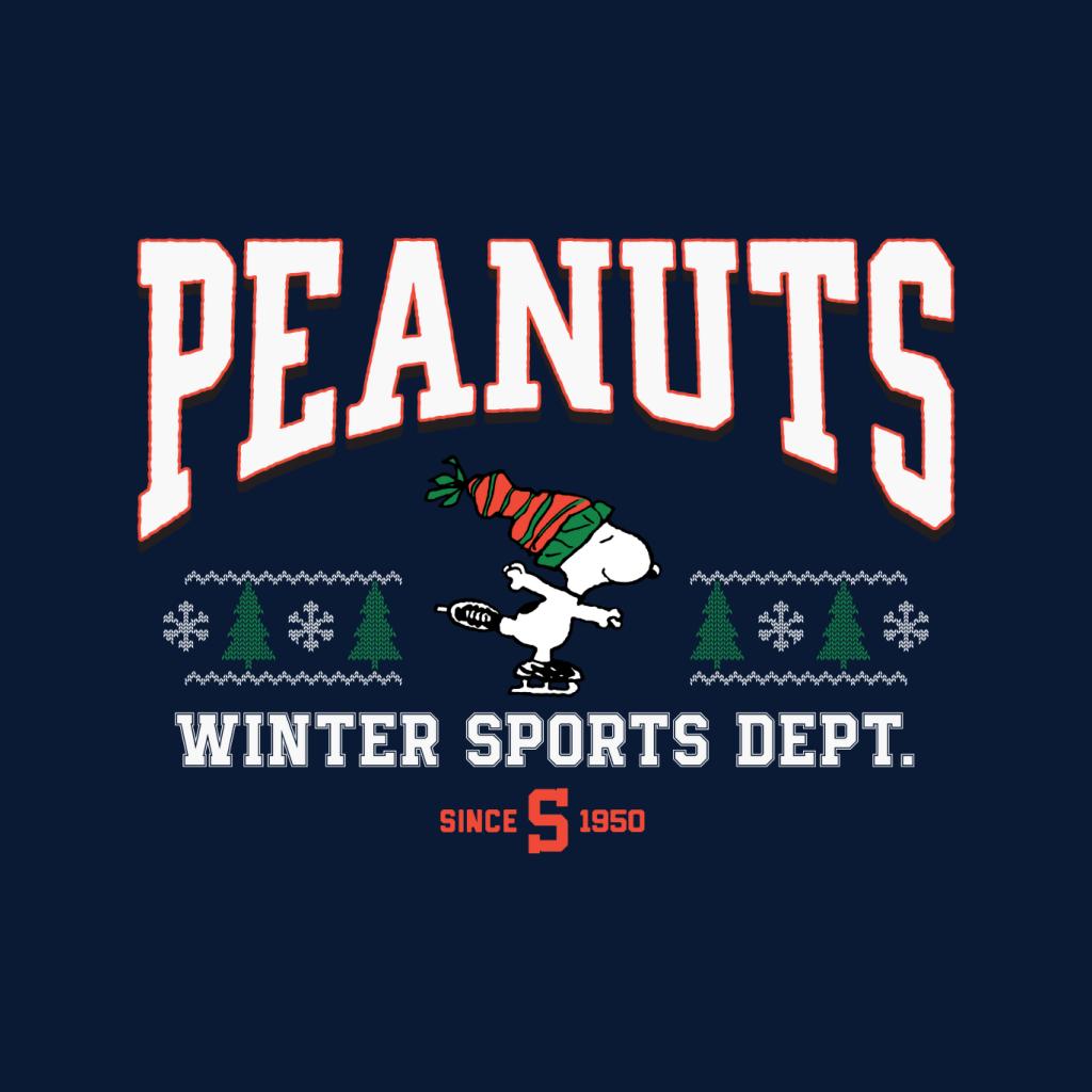 Peanuts Winter Sports Dept Christmas Women's T-Shirt product image 5