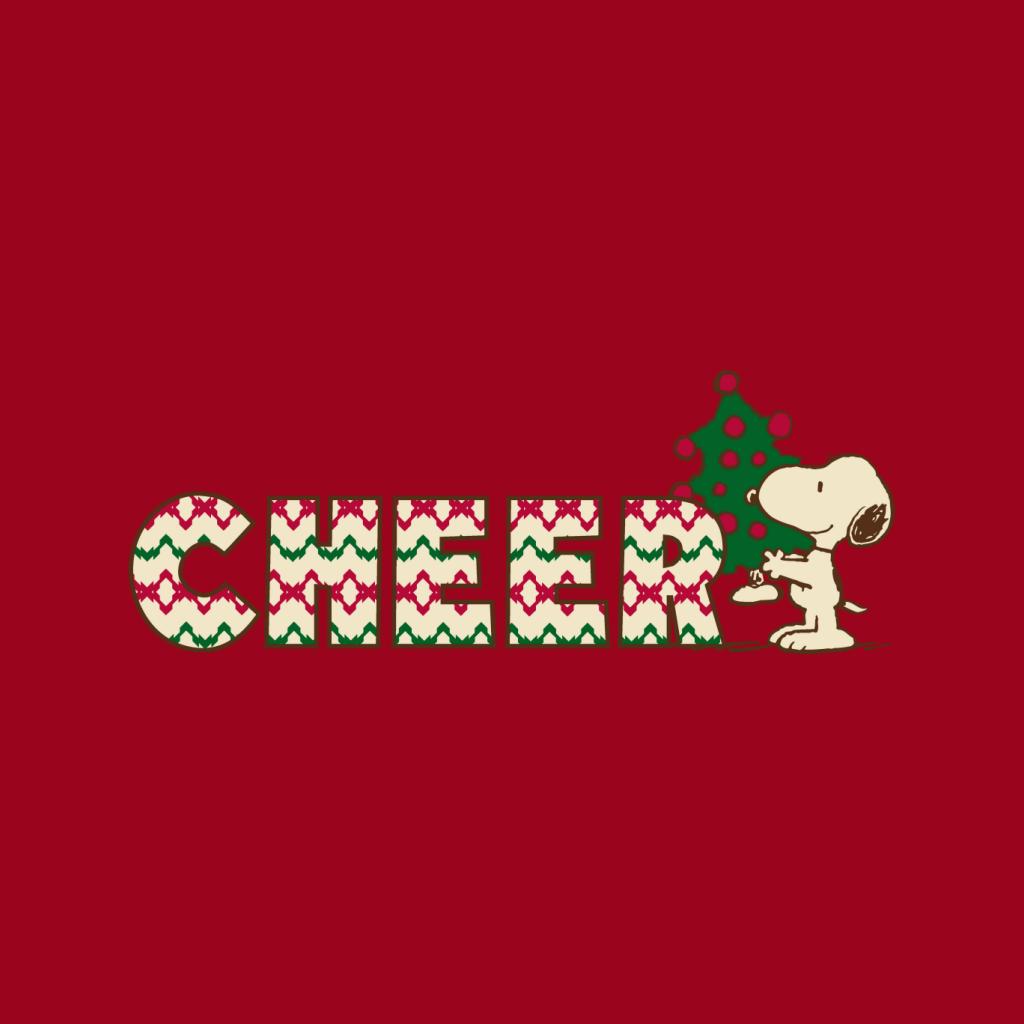 Peanuts Snoopy Christmas Tree Cheer Women's T-Shirt product image 7