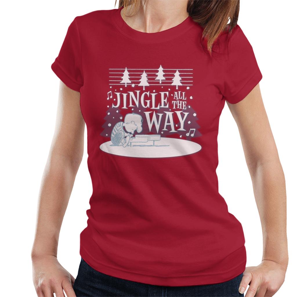 Peanuts Schroeder Playing Jingle Bells On Piano Women's product image 6