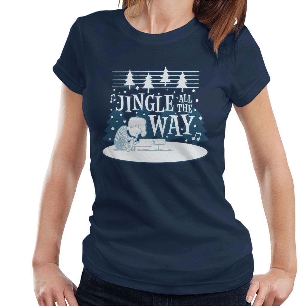 Peanuts Schroeder Playing Jingle Bells On Piano Women's product image 4