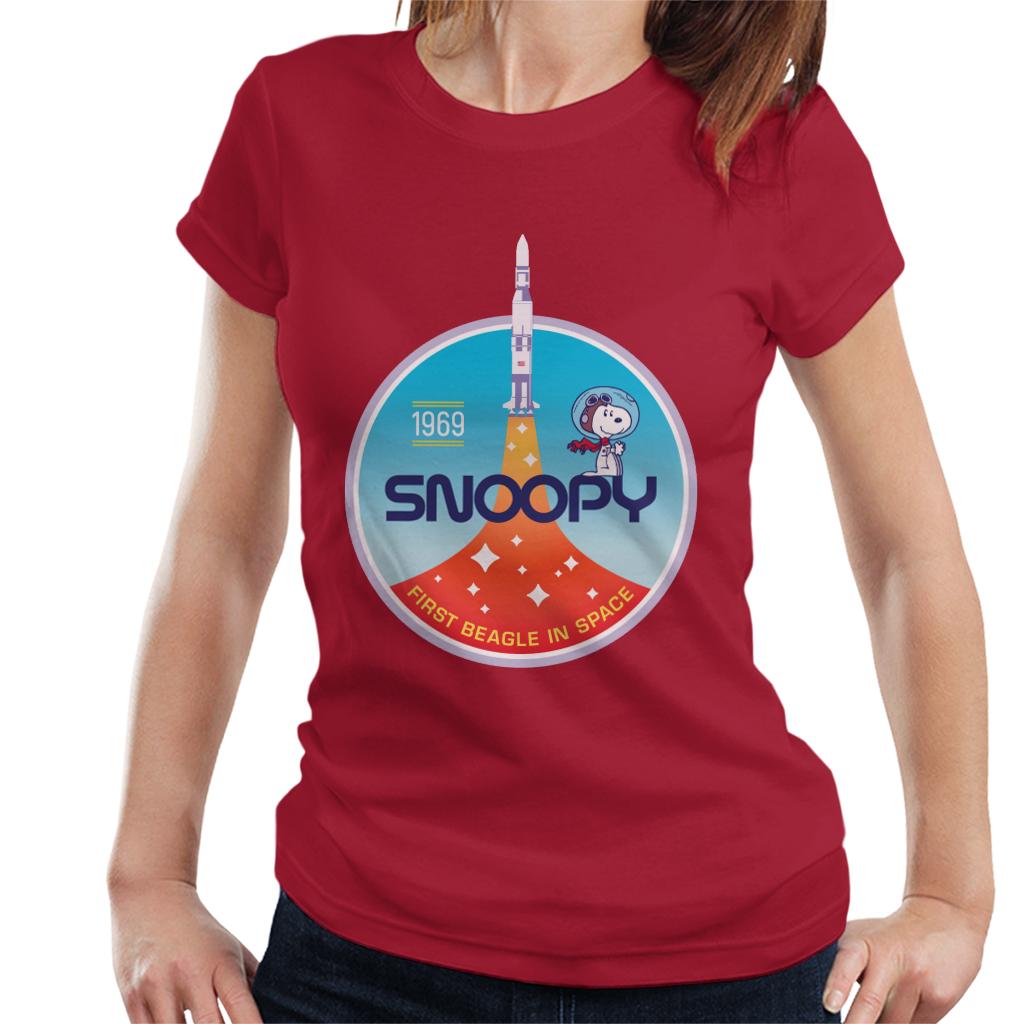 Peanuts Snoopy Rocket Take Off Women's T-Shirt product image 6