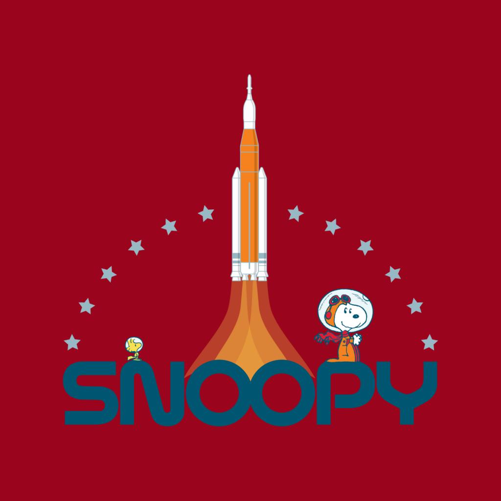 Peanuts Snoopy Woodstock Star Rocket Women's T-Shirt product image 7