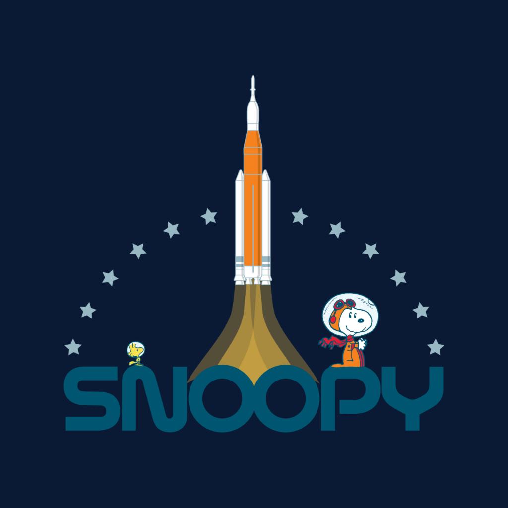 Peanuts Snoopy Woodstock Star Rocket Women's T-Shirt product image 5