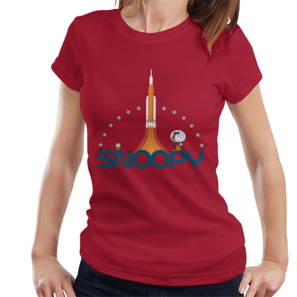 Peanuts Snoopy Woodstock Star Rocket Women's T-Shirt product image 6
