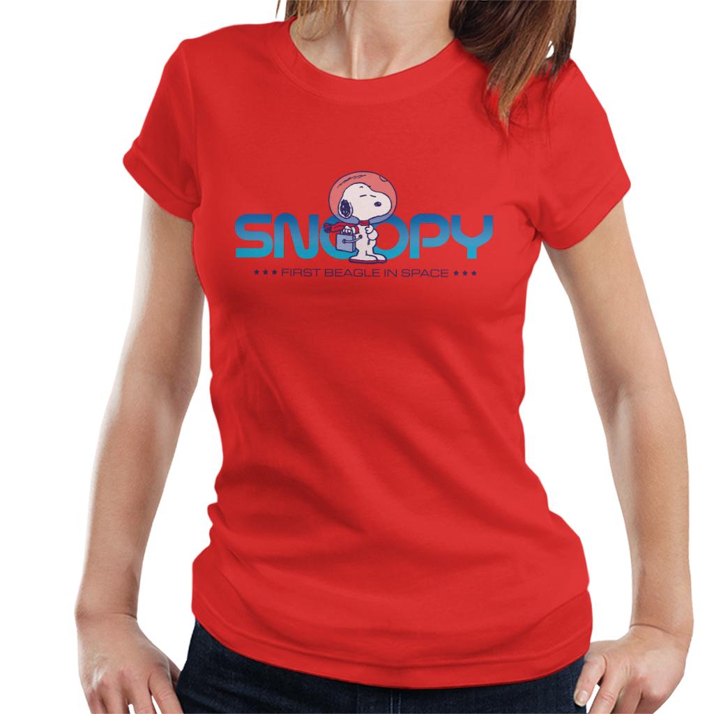 Peanuts Snoopy Beagle Roaming In Space Women's T-Shirt product image 6