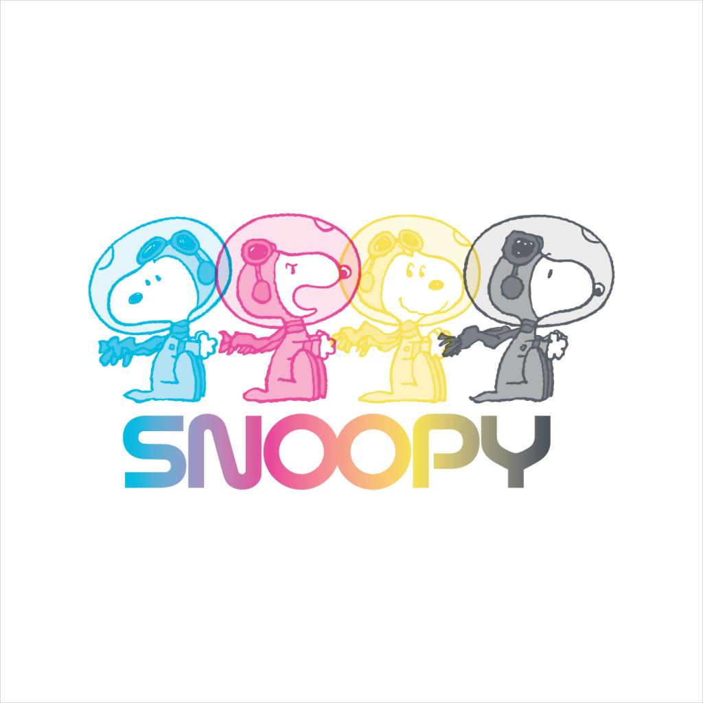 Peanuts Snoopy Space Emotions Women's T-Shirt product image 5