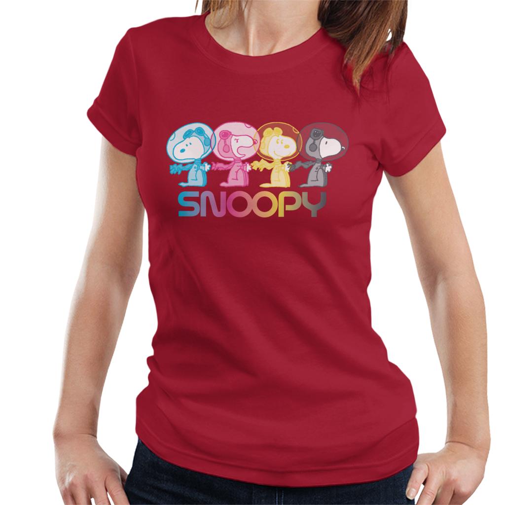 Peanuts Snoopy Space Emotions Women's T-Shirt product image 6