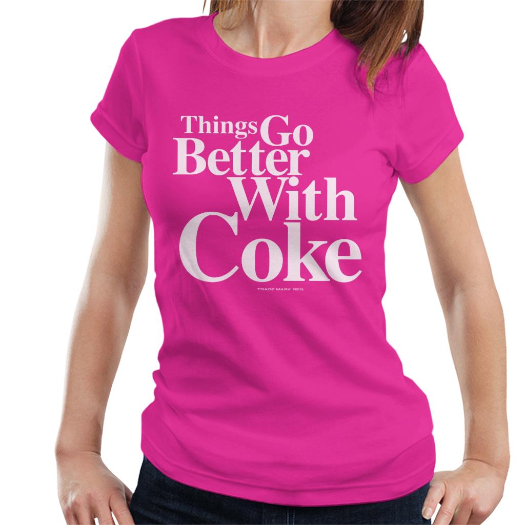 Coca Cola Things Go Better With Coke Women's T-Shirt product image 6