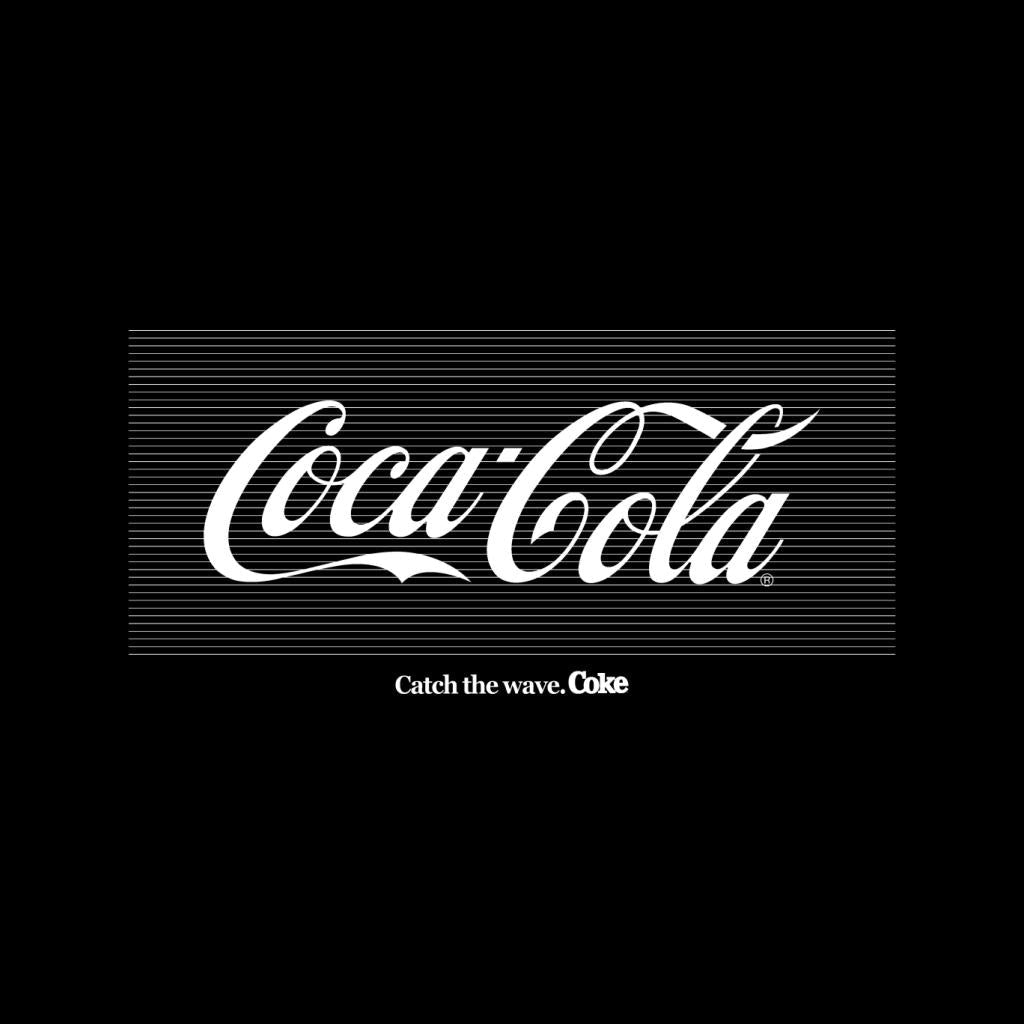 Coca Cola White Stripes Logo Women's T-Shirt product image 2