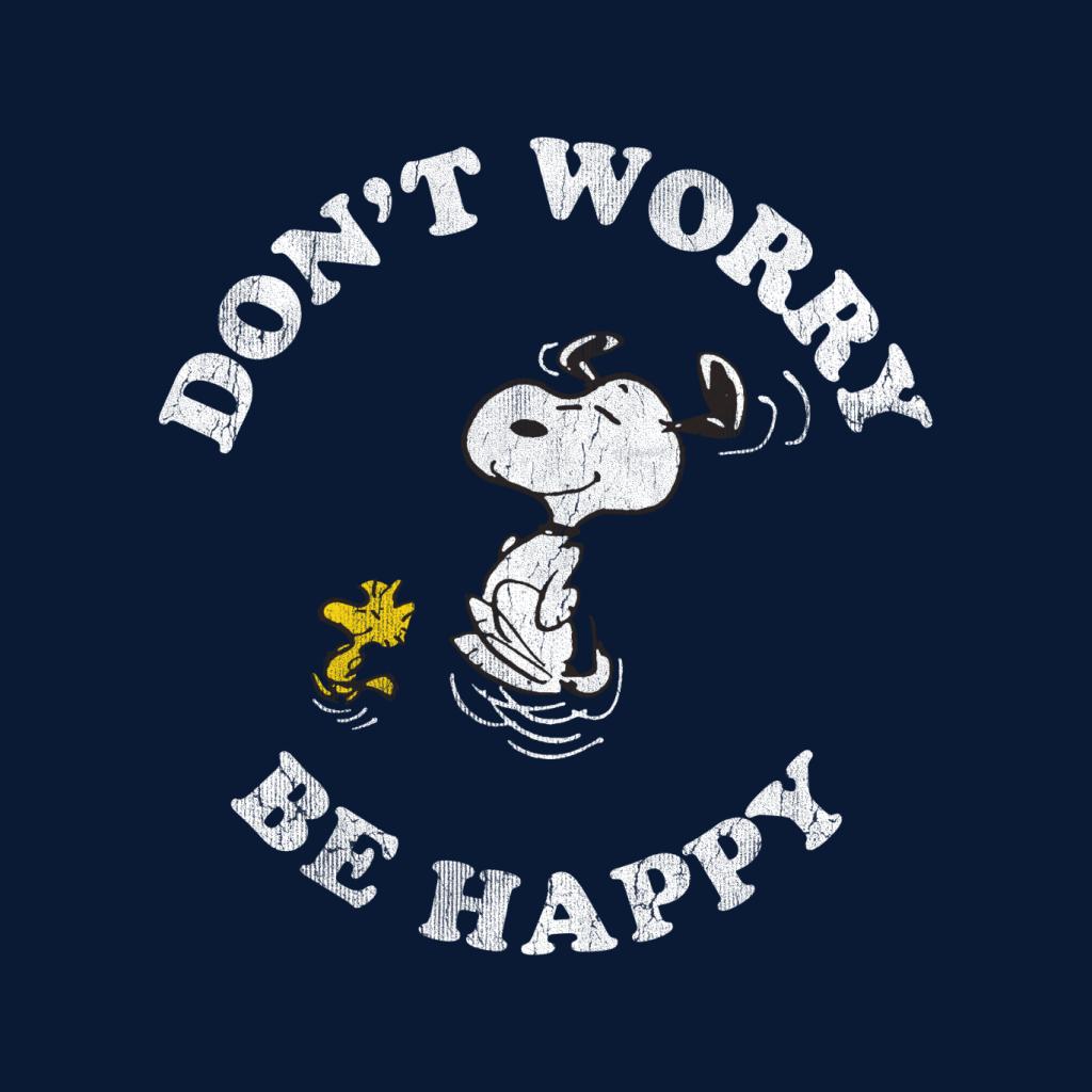 Peanuts Snoopy And Woodstock Dont Worry Be Happy Women's product image 2
