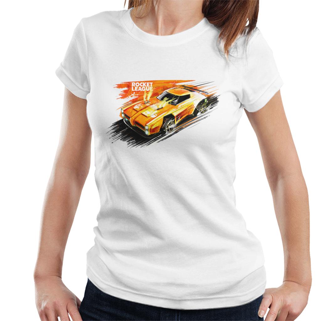 Rocket League Dominus Fire Women's T-Shirt product image 1