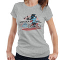 The Smurfs Sweepy Smurf And Let's Go Women's T-Shirt product image 1