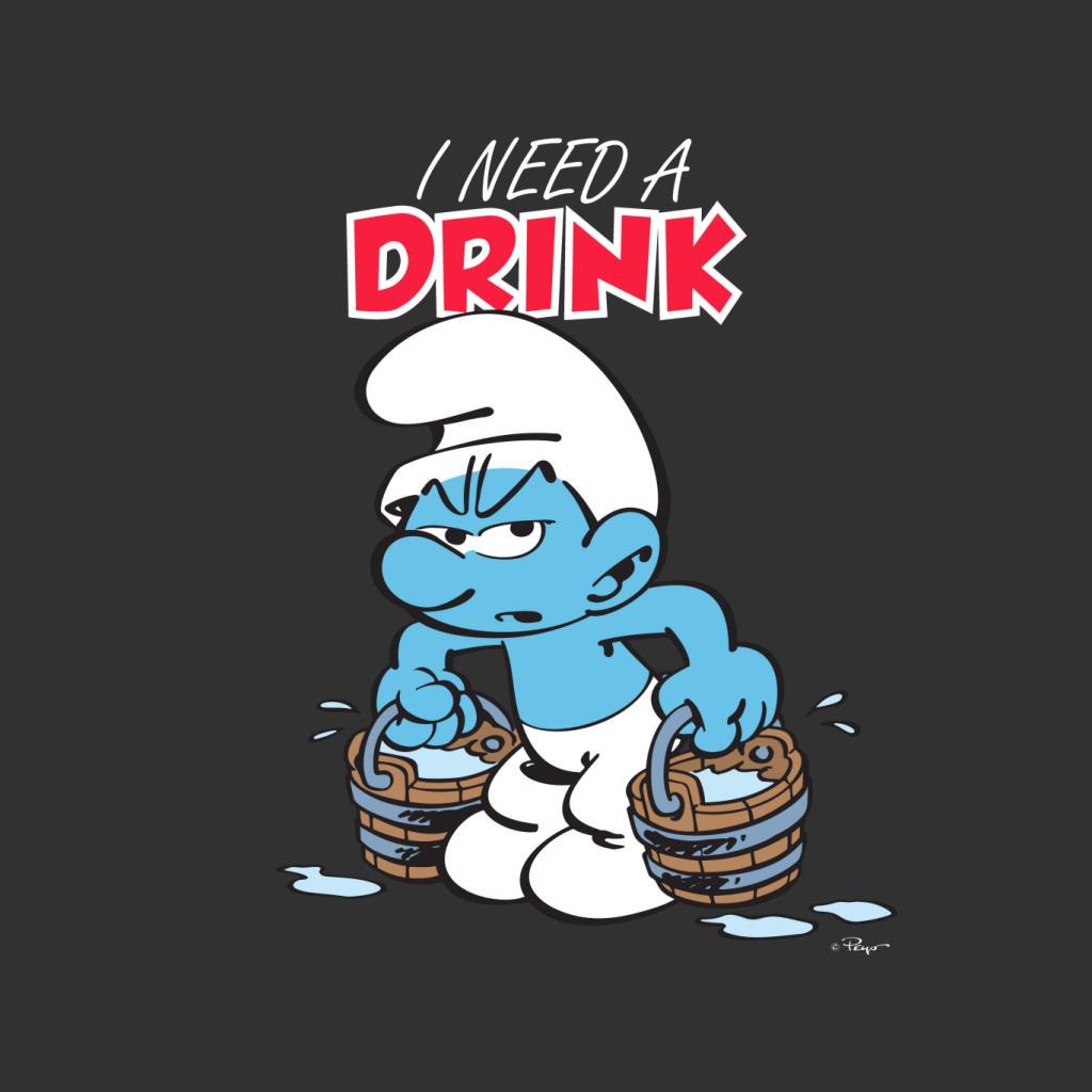 The Smurfs I Need A Drink Women's T-Shirt product image 2