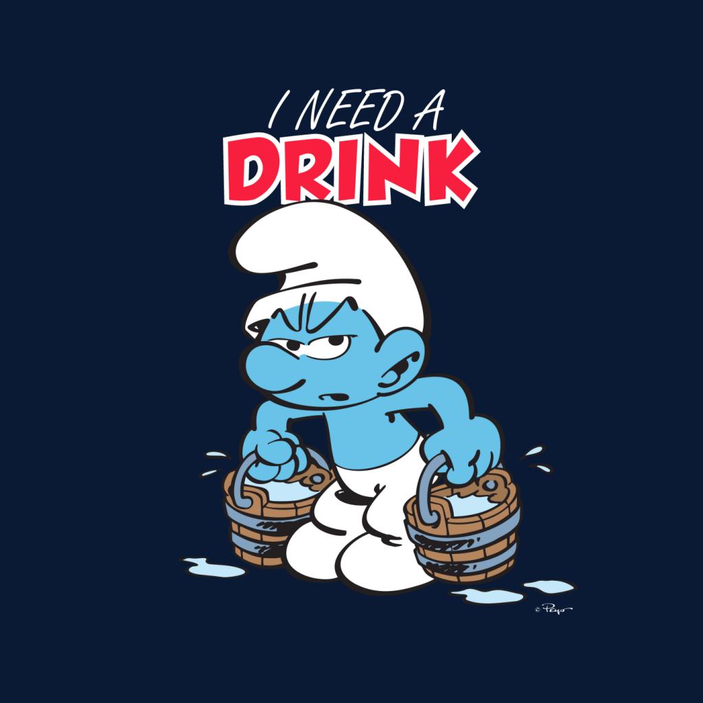 The Smurfs I Need A Drink Women's T-Shirt product image 5