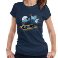 The Smurfs Blue Party Women's T-Shirt product image 1