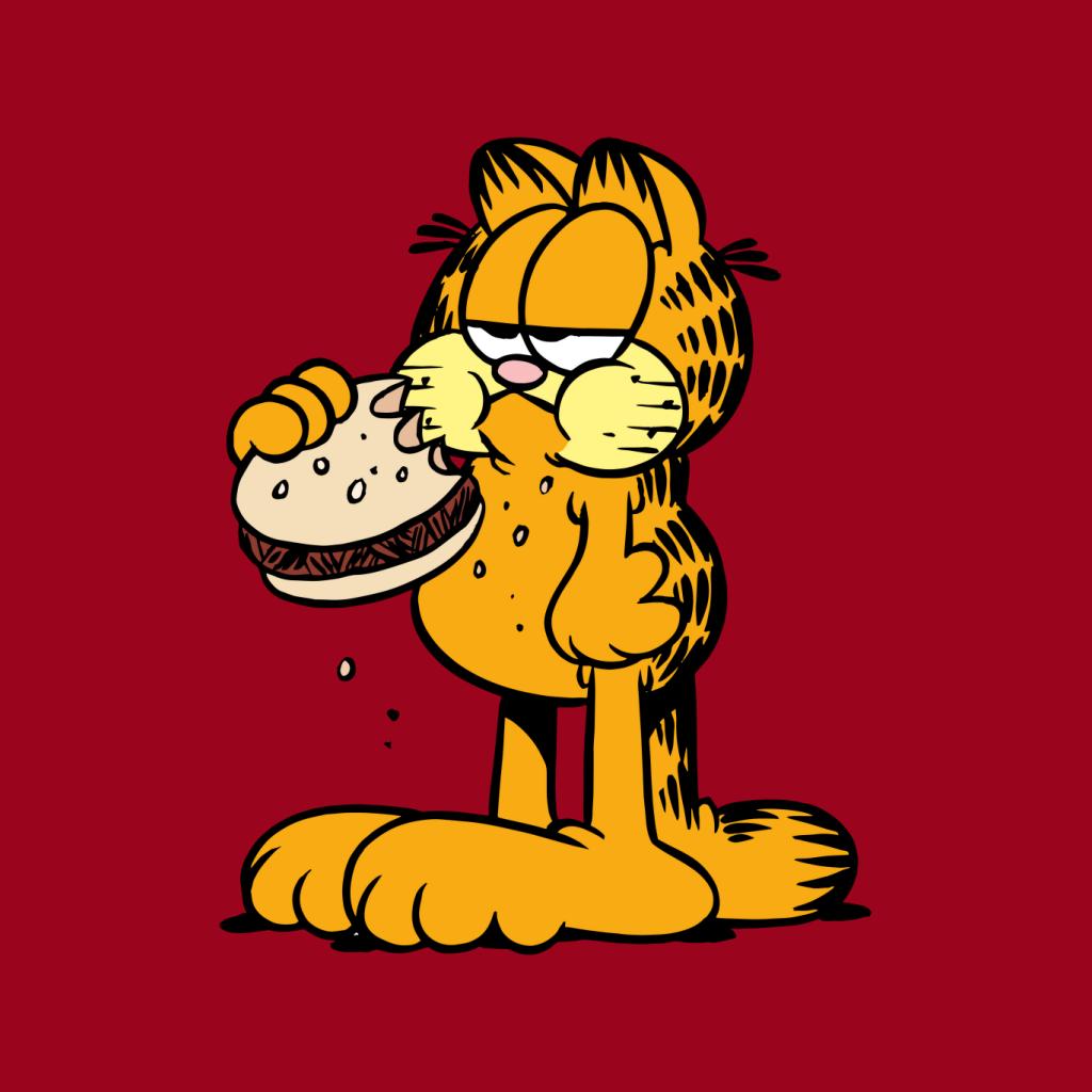 Garfield Eating Burger Women's T-Shirt product image 7