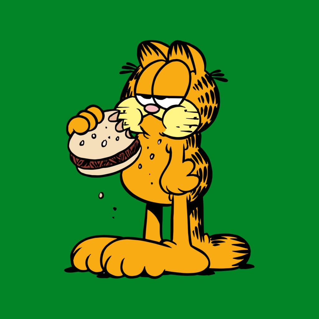 Garfield Eating Burger Women's T-Shirt product image 5