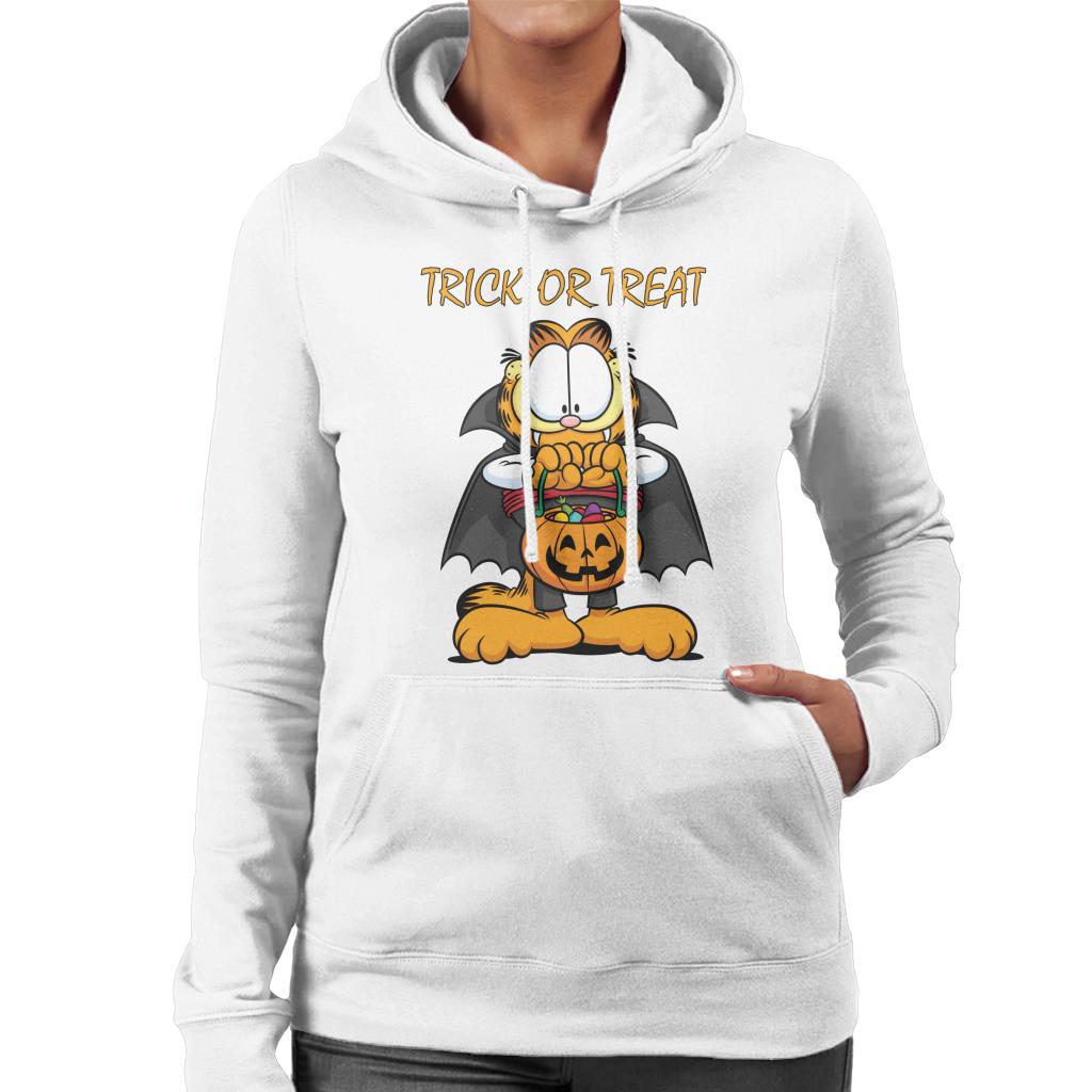 Garfield Halloween Trick Or Treat Women's Hooded Sweatshirt product image 1