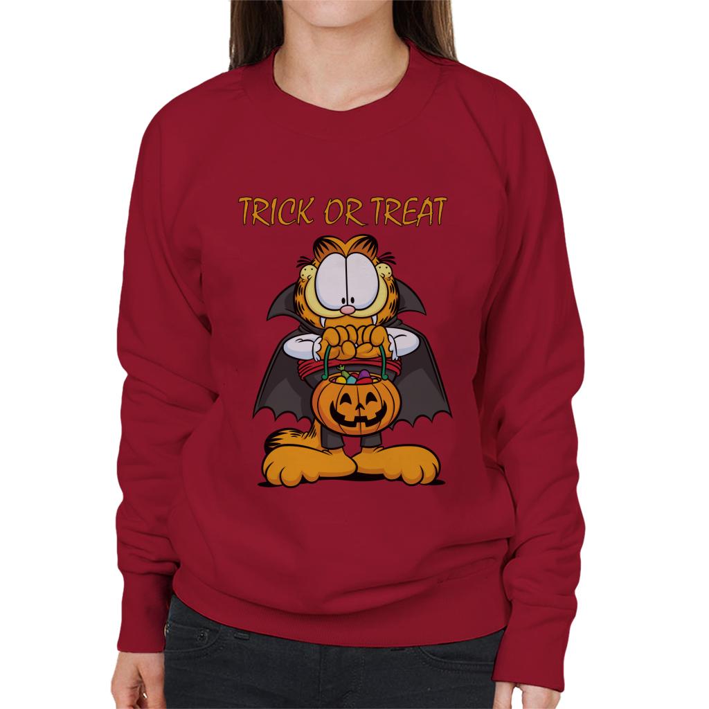 Garfield Halloween Trick Or Treat Women's Sweatshirt product image 6