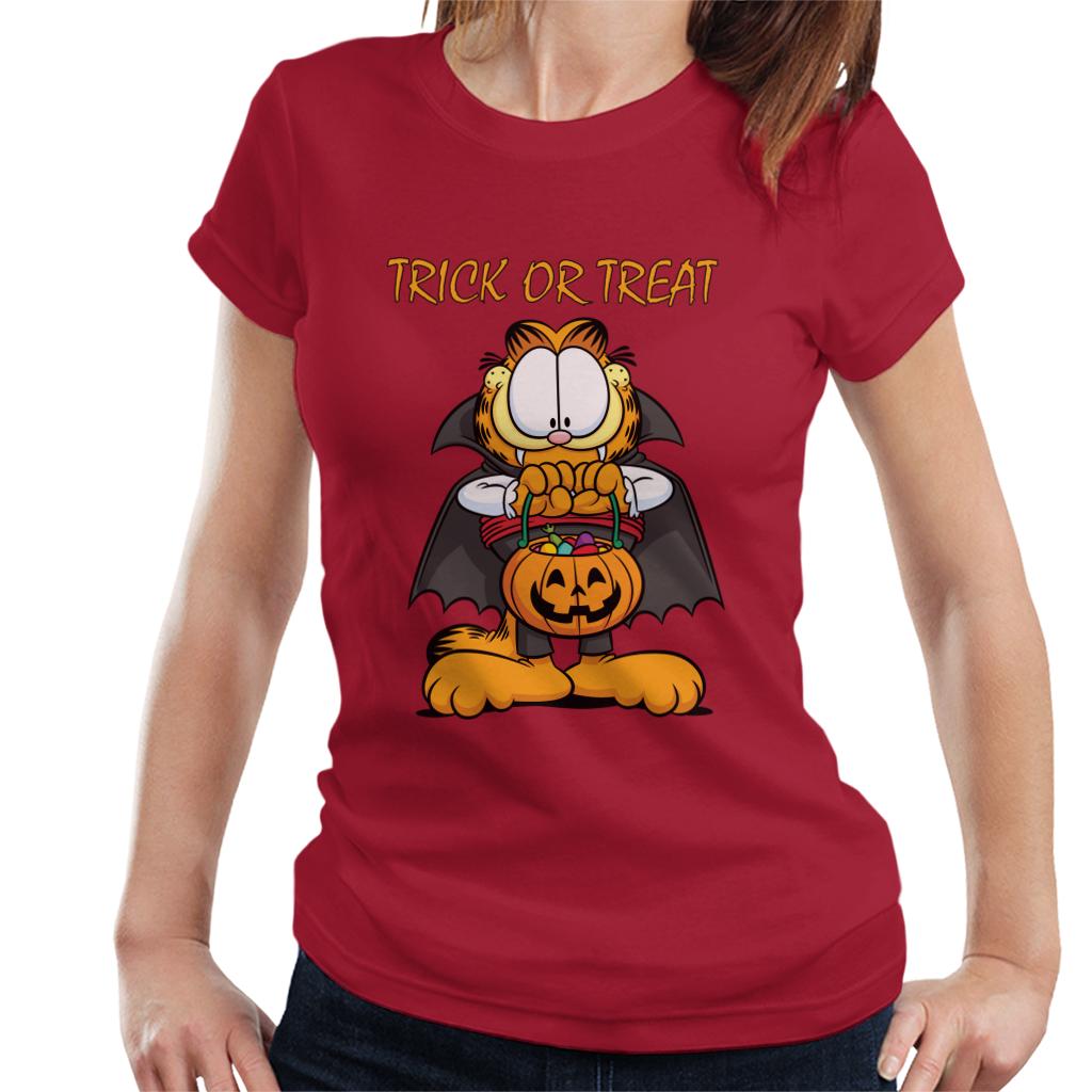 Garfield Halloween Trick Or Treat Women's T-Shirt product image 6