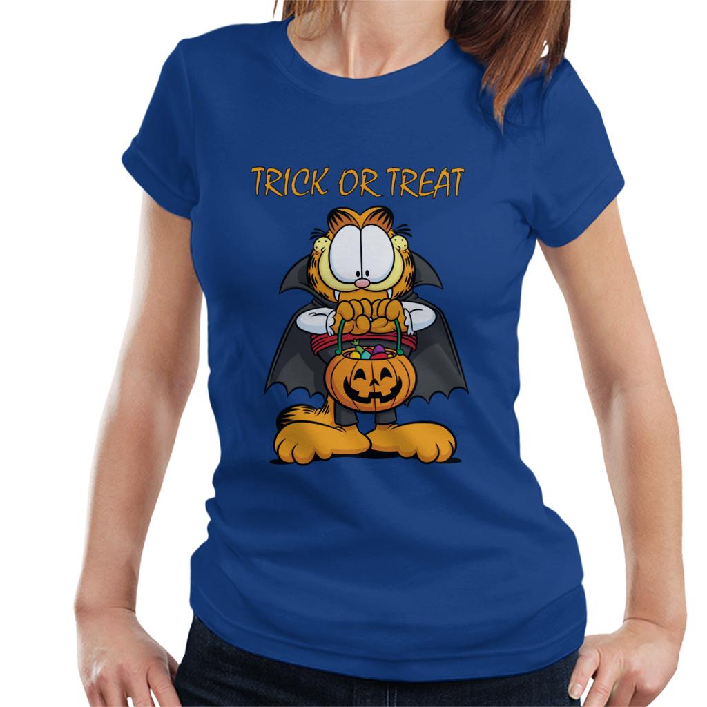 Garfield Halloween Trick Or Treat Women's T-Shirt product image 4