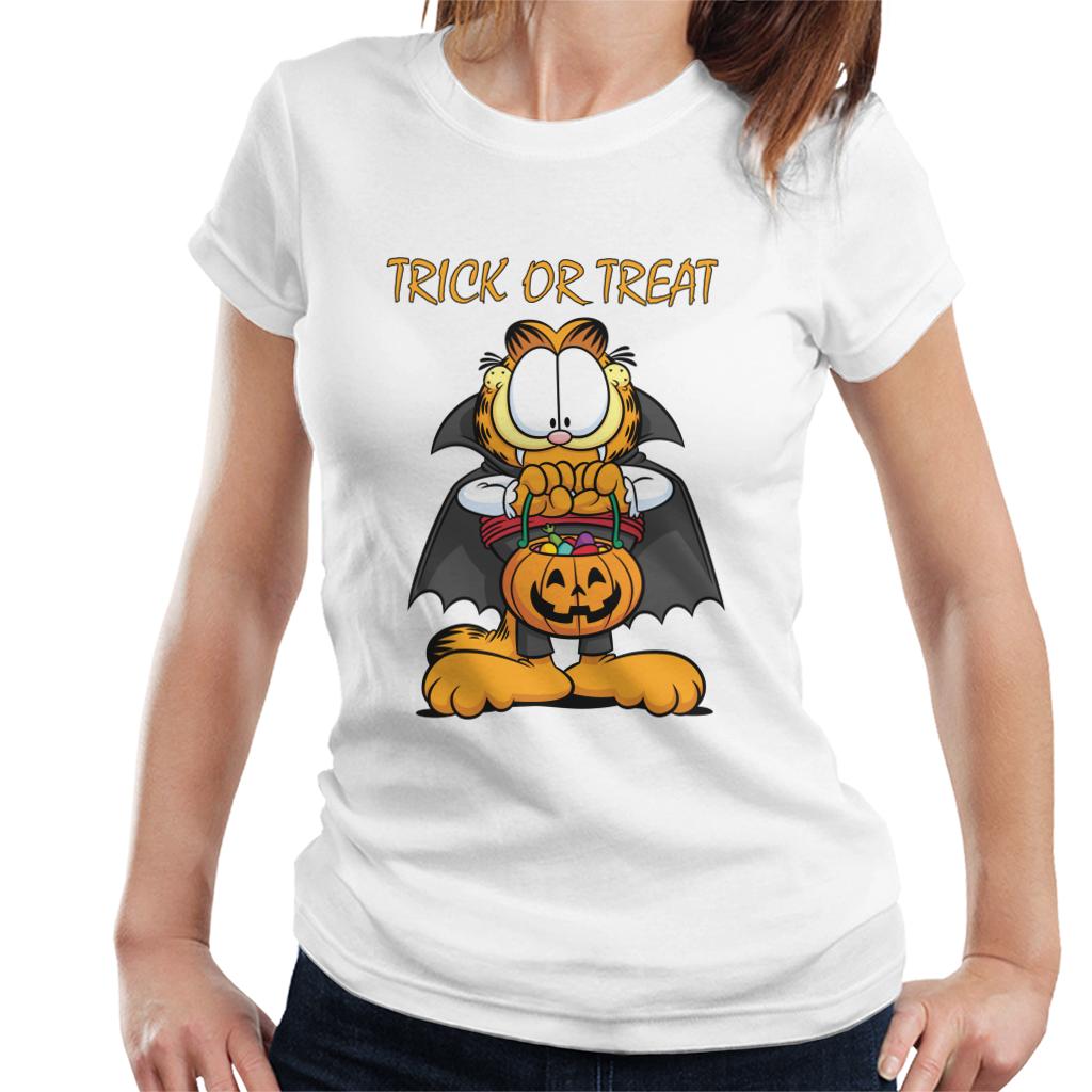 Garfield Halloween Trick Or Treat Women's T-Shirt product image 1