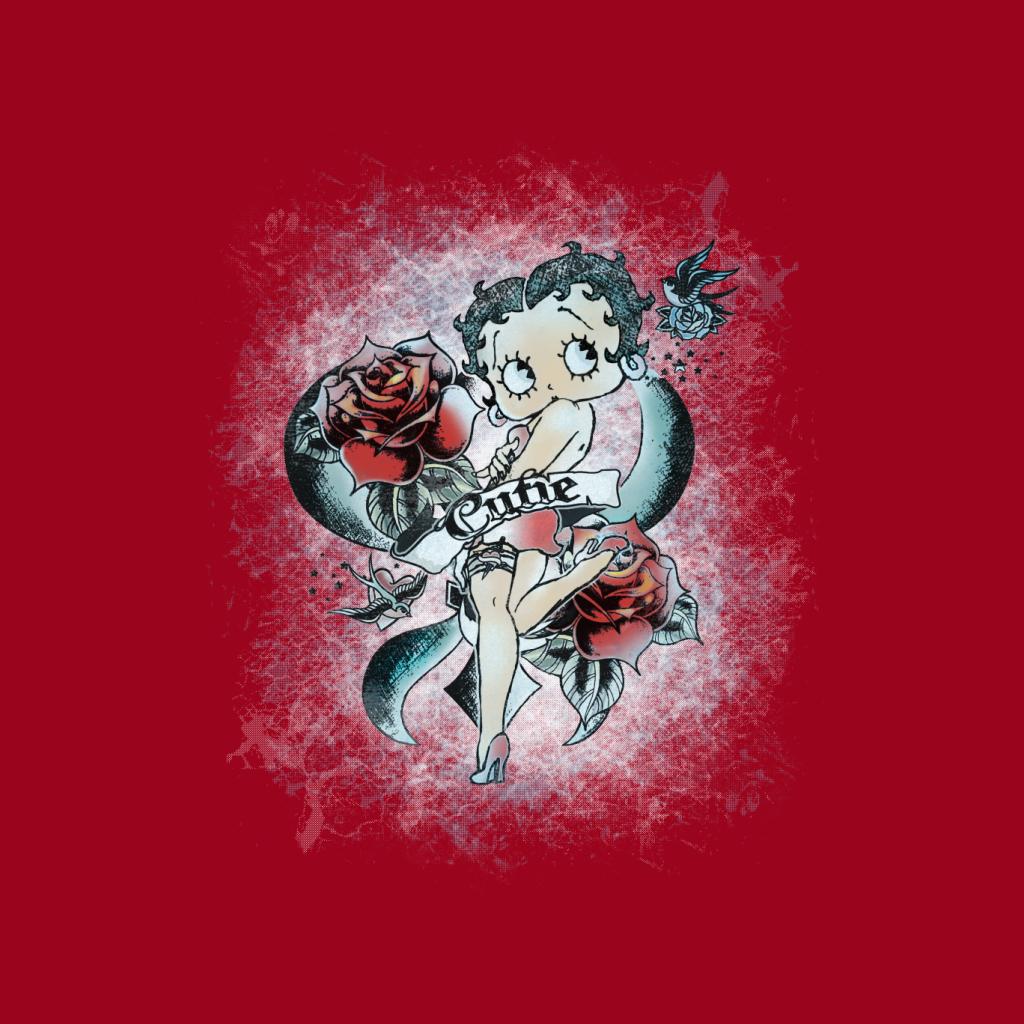 Betty Boop Roses Cutie Women's T-Shirt product image 5