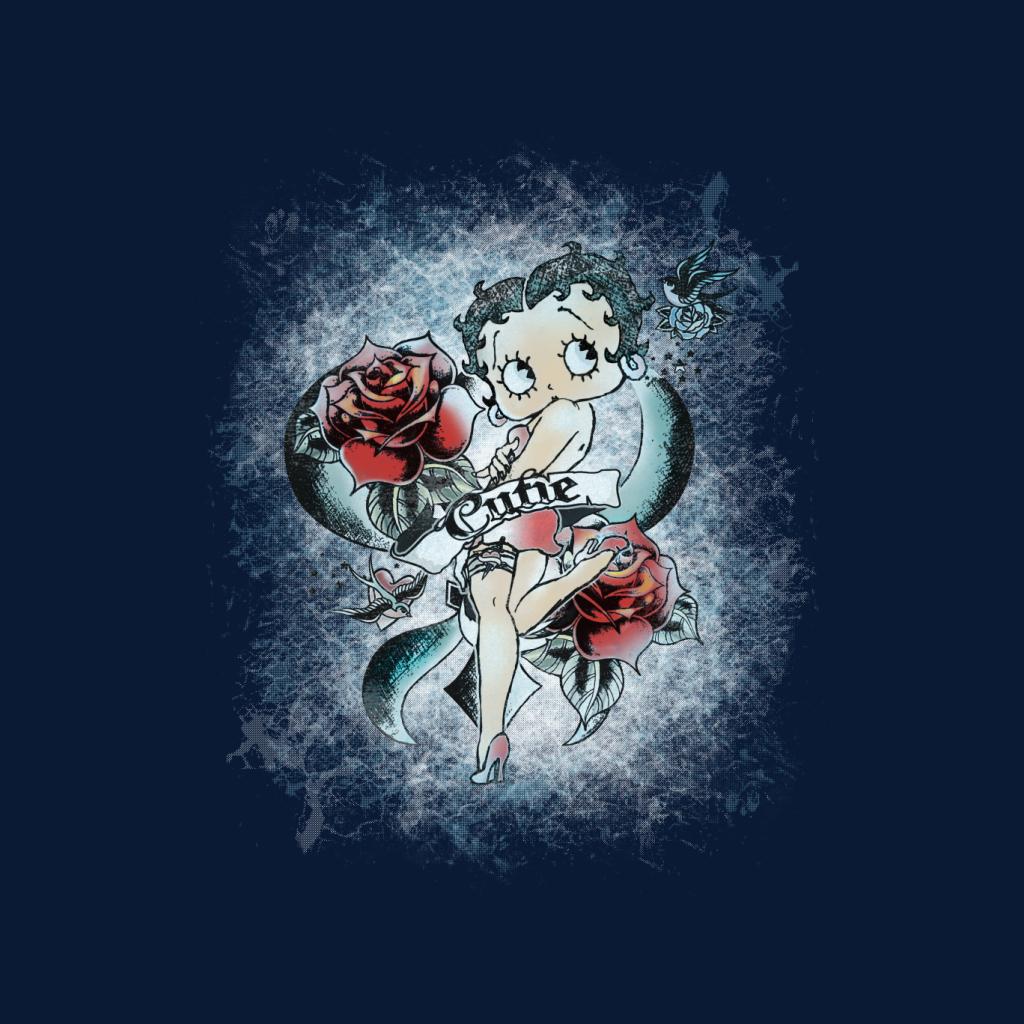 Betty Boop Roses Cutie Women's T-Shirt product image 2
