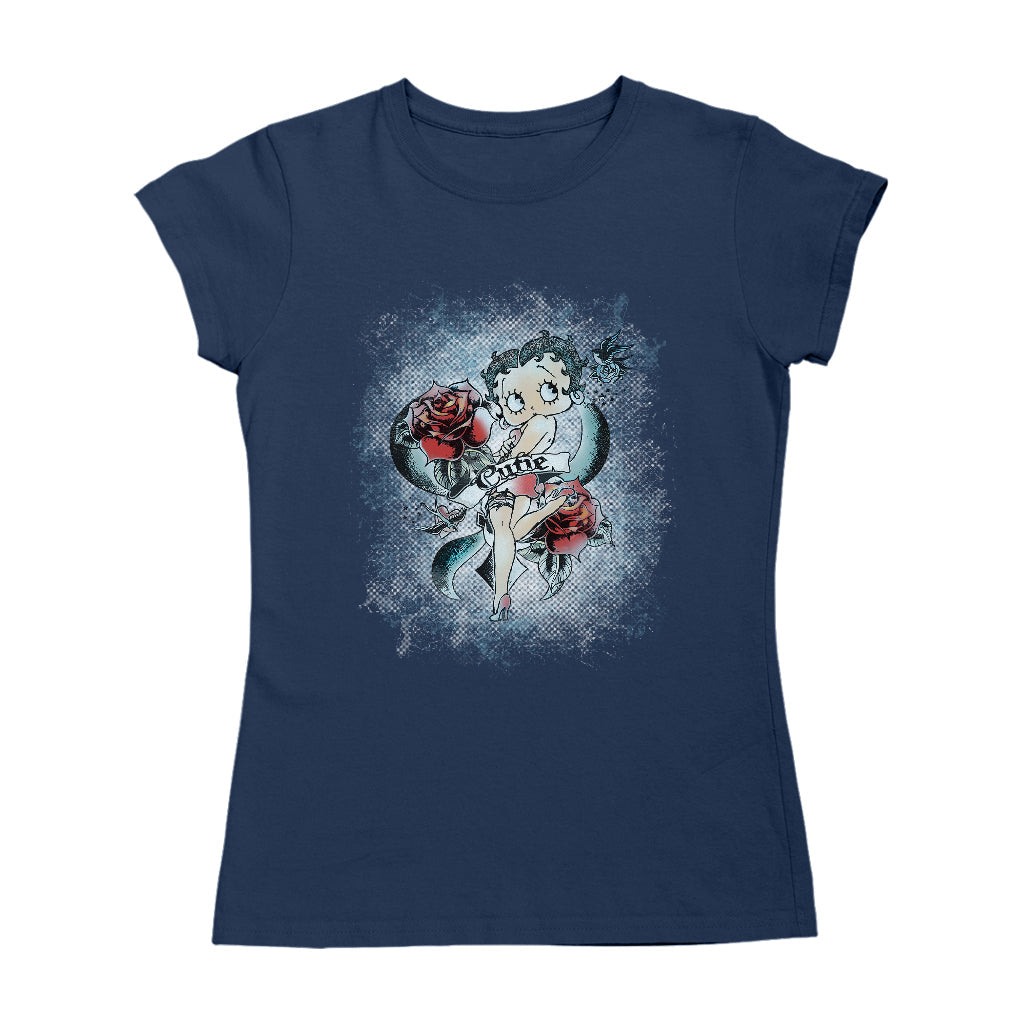 Betty Boop Roses Cutie Women's T-Shirt product image 1