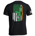 AR15 Irish American Flag (Back Print)