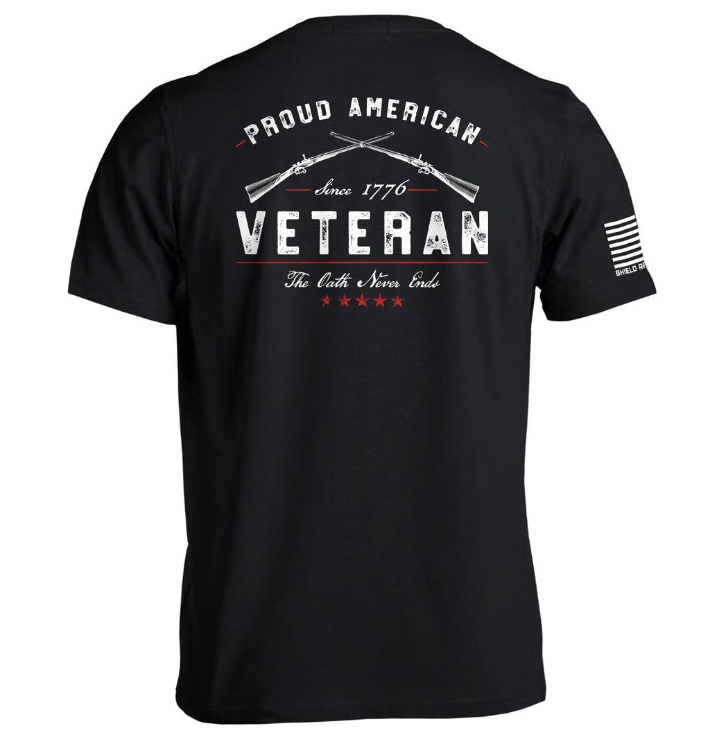 Proud American Veteran The Oath Never Ends