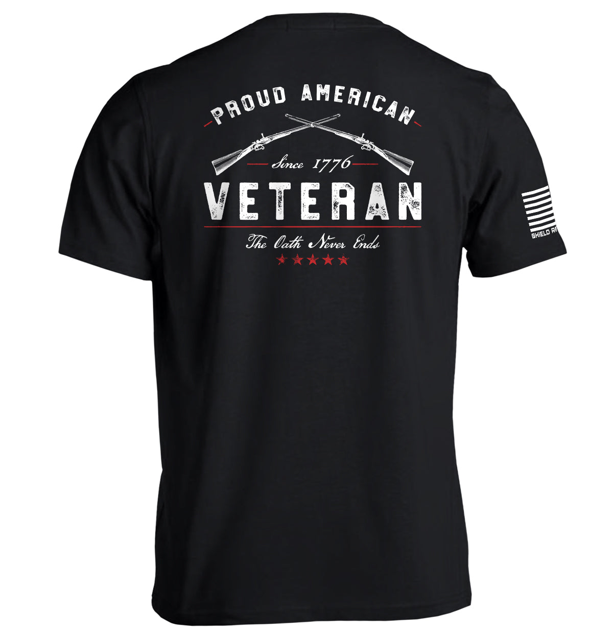 Proud American Veteran The Oath Never Ends